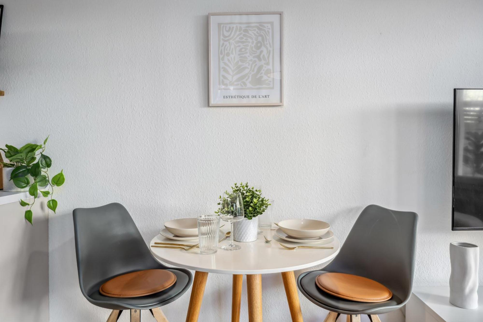 Traber Apartments Studio Kaffee Terrasse & Parken Leipzig Extérieur photo